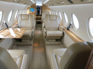 Dassault Falcon Jet beds